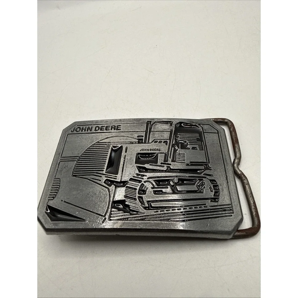 VTG 1983 John Deere Construction Utility Crawler Tractor Bulldozer belt buckle